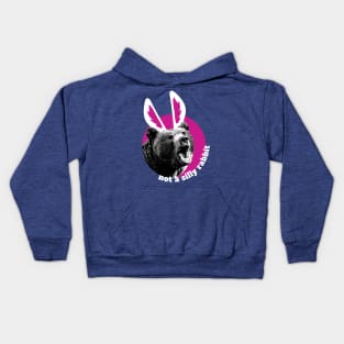 Bear Is Not A Silly Rabbit Kids Hoodie